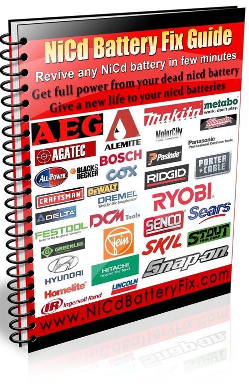 Product picture HOW TO FIX SNAP-ON NICAD BATTERY RVD NICD BATTERY FIX DIY PLAN GUIDE