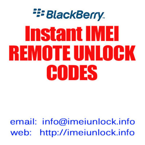 Product picture Unlock code for USA Centennial Blackberry 8100